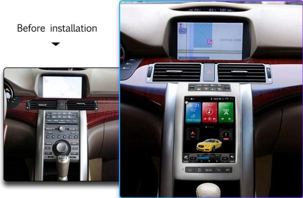 FOR Acura RL 2004-2012 Android Navigation Upgrade | Wireless CarPlay & Android Auto