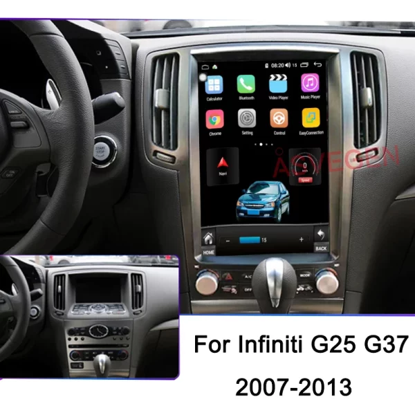 Sd3a9d94abbe649d79607d537a232fe66r For Infiniti G25 G37 Android Navigation Upgrade 2008-2013