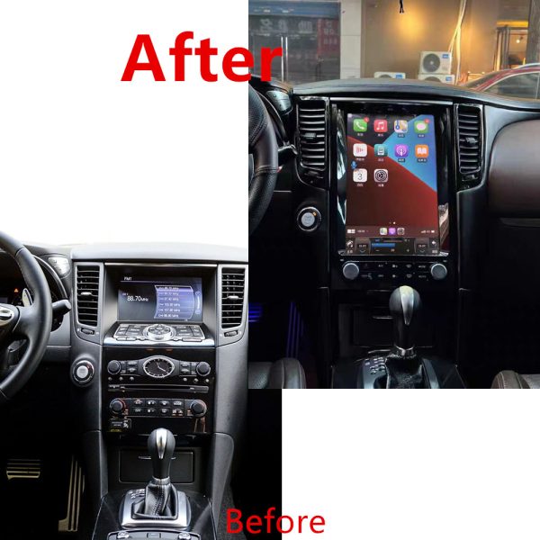 For Infiniti QX70 FX35 Android Navigation Upgrade 2012-2019