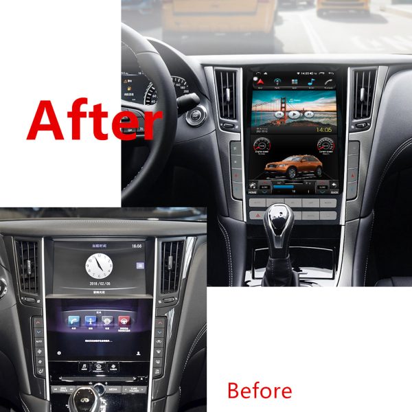 For Infiniti Q50L Android Navigation Upgrade 2012-2019