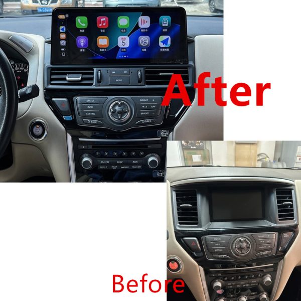 For Nissan Pathfinder Android Navigation Upgrade 2012-2020