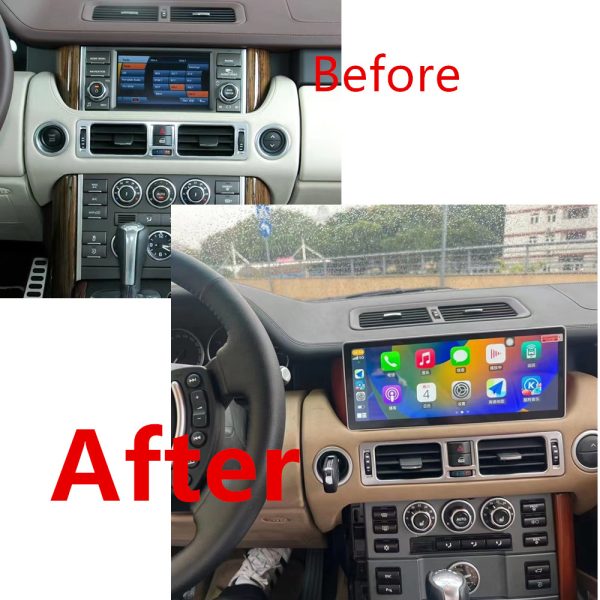 For 12.3inch Range Rover V8 Android Navigation Upgrade 2002-2012